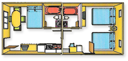 Room Style Combo Floorplan